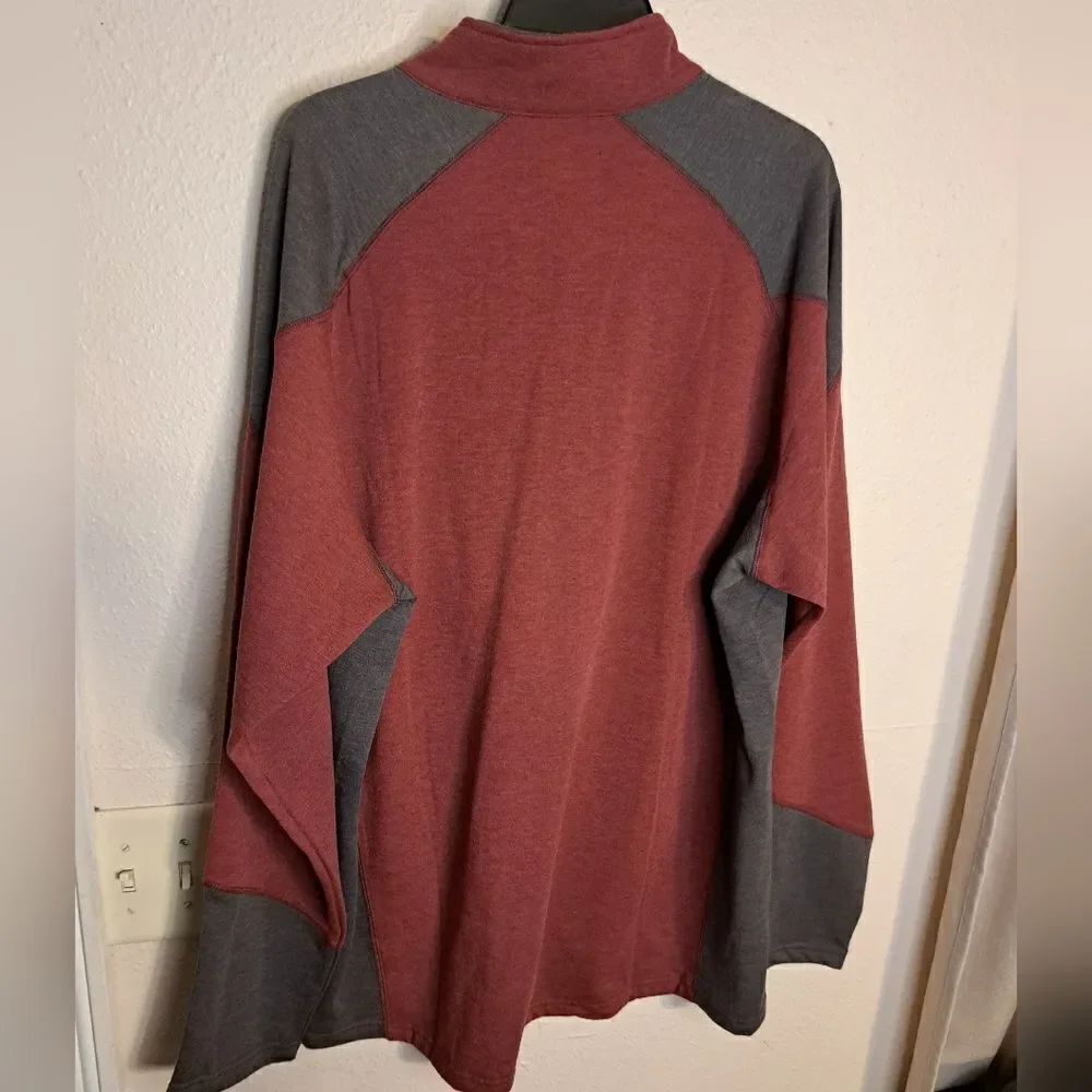 Truetimber Camo LaKota 1/4 zip pull over sweater size XL NWT